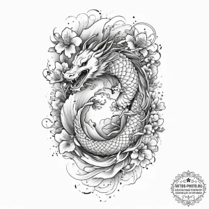 Tattoo sketch ornamental рукав, tattoo flash... - эскиз тату (№1756667142_0, 31.08.2025 19:05) — tattoo-photo.ru