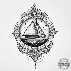 Tattoo sketch cosmic legend, artistic tattoo... - эскиз тату (№1756669167_0, 31.08.2025 19:39) — tattoo-photo.ru