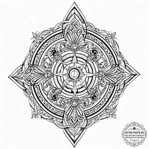 Tattoo sketch norse gods symbols, tattoo sket... - эскиз тату (№1756674551_0, 31.08.2025 21:09) — tattoo-photo.ru