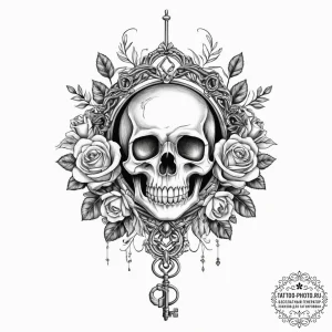 Tattoo sketch hands with a key, tattoo line a... - эскиз тату (№1756679062_0, 31.08.2025 22:24) — tattoo-photo.ru