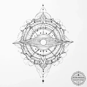 Tattoo sketch cosmic life - эскиз тату (№1756679650_0, 31.08.2025 22:34) — tattoo-photo.ru