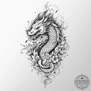 Tattoo sketch sacred direction, tattoo sketch... - эскиз тату (№1756681025_0, 31.08.2025 22:57) — tattoo-photo.ru