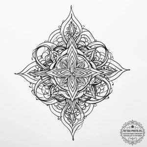 Tattoo sketch weave - эскиз тату (№1756682202_0, 31.08.2025 23:16) — tattoo-photo.ru