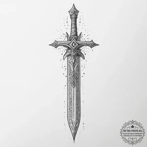 Tattoo sketch dagger, artistic tattoo sketch,... - эскиз тату (№1756682594_0, 31.08.2025 23:23) — tattoo-photo.ru