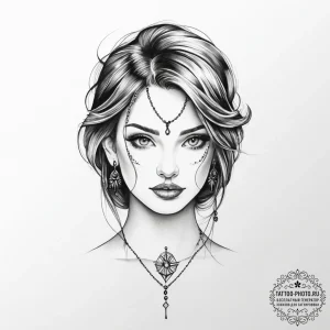 Tattoo sketch truth - эскиз тату (№1756682791_0, 31.08.2025 23:26) — tattoo-photo.ru
