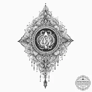 Tattoo sketch готический шрифт, concept art f... - эскиз тату (№1756684205_0, 31.08.2025 23:50) — tattoo-photo.ru