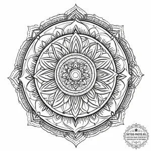 Tattoo sketch узор, ink illustration for tatt... - эскиз тату (№1756692936_0, 01.09.2025 02:15) — tattoo-photo.ru