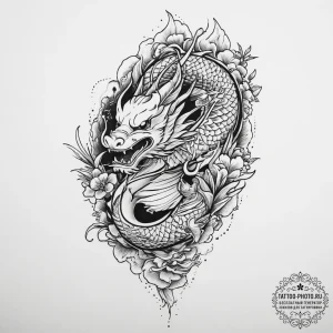 Tattoo sketch tour guide a person with a guid... - эскиз тату (№1756709366_0, 01.09.2025 06:49) — tattoo-photo.ru
