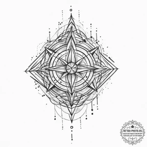 Tattoo sketch geometric memory, tattoo sketch... - эскиз тату (№1756713320_0, 01.09.2025 07:55) — tattoo-photo.ru