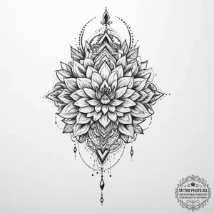 Tattoo sketch elegant tattoo - эскиз тату (№1756716281_0, 01.09.2025 08:44) — tattoo-photo.ru