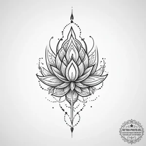 Tattoo sketch fine line tattoo, ink illustrat... - эскиз тату (№1756762825_0, 01.09.2025 21:40) — tattoo-photo.ru