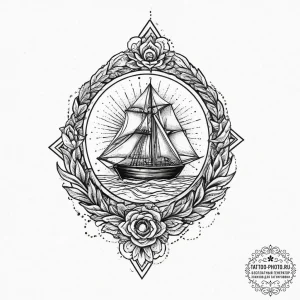 графика (graphic), tattoo drawing outline, ol... - эскиз тату (№1756764844_0, 01.09.2025 22:14) — tattoo-photo.ru