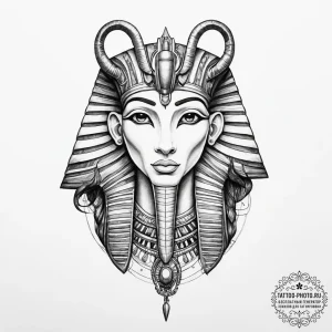 Tattoo sketch egyptian god thoth - эскиз тату (№1756769626_0, 01.09.2025 23:33) — tattoo-photo.ru
