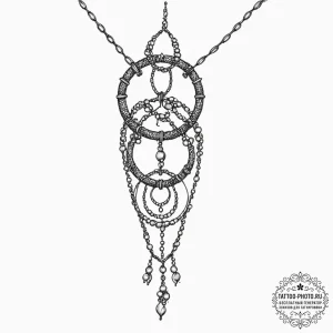 Tattoo sketch delicate chain tattoo, artistic... - эскиз тату (№1756774176_0, 02.09.2025 00:49) — tattoo-photo.ru