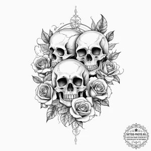 Tattoo sketch oasis, artistic tattoo sketch,... - эскиз тату (№1756774573_0, 02.09.2025 00:56) — tattoo-photo.ru