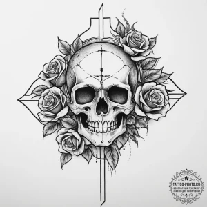 Tattoo sketch alpha, tattoo line art, on a cl... - эскиз тату (№1756775785_0, 02.09.2025 01:16) — tattoo-photo.ru