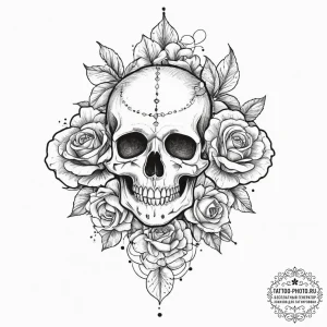 Tattoo sketch petunia flower, tattoo line art... - эскиз тату (№1756781023_0, 02.09.2025 02:43) — tattoo-photo.ru