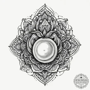 Tattoo sketch pearl, tattoo flash sheet desig... - эскиз тату (№1756787163_0, 02.09.2025 04:26) — tattoo-photo.ru