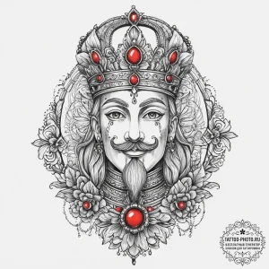 Tattoo sketch nutcracker, tattoo drawing outl... - эскиз тату (№1756790560_0, 02.09.2025 05:22) — tattoo-photo.ru