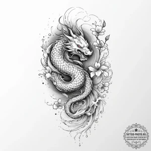 Tattoo sketch light, tattoo line art, rough s... - эскиз тату (№1756790977_0, 02.09.2025 05:29) — tattoo-photo.ru