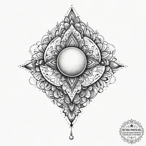 Tattoo sketch pearl, ink illustration for tat... - эскиз тату (№1756792968_0, 02.09.2025 06:02) — tattoo-photo.ru