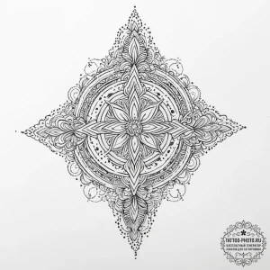 Tattoo sketch holy art, artistic tattoo sketc... - эскиз тату (№1756793170_0, 02.09.2025 06:06) — tattoo-photo.ru