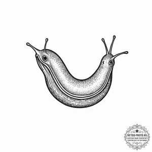 Tattoo sketch slug - эскиз тату (№1756793375_0, 02.09.2025 06:09) — tattoo-photo.ru