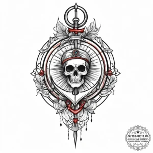 Tattoo sketch death, tattoo drawing outline,... - эскиз тату (№1756803482_0, 02.09.2025 08:58) — tattoo-photo.ru