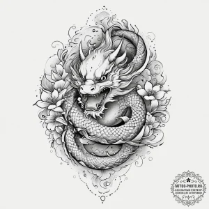 Tattoo sketch kraken, tattoo line art, soft w... - эскиз тату (№1756805301_0, 02.09.2025 09:28) — tattoo-photo.ru