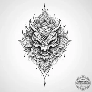 Tattoo sketch genuine - эскиз тату (№1756892857_0, 03.09.2025 09:47) — tattoo-photo.ru