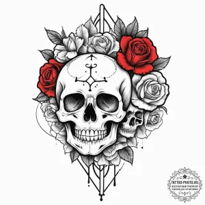 Tattoo sketch sacred identity, tattoo drawing... - эскиз тату (№1756894224_0, 03.09.2025 10:10) — tattoo-photo.ru