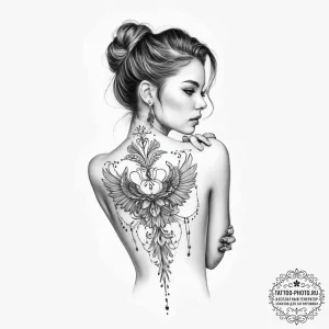 Tattoo sketch compassion - эскиз тату (№1756895400_0, 03.09.2025 10:30) — tattoo-photo.ru