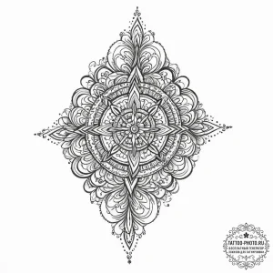 Tattoo sketch obsidian, artistic tattoo sketc... - эскиз тату (№1756901645_0, 03.09.2025 12:14) — tattoo-photo.ru