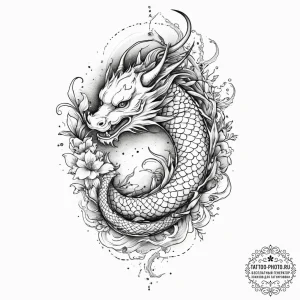 Tattoo sketch cosmic portrayal, tattoo drawin... - эскиз тату (№1756903972_0, 03.09.2025 12:52) — tattoo-photo.ru