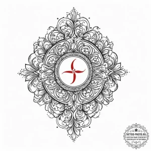 Tattoo sketch skinhead logo, ink illustration... - эскиз тату (№1756905912_0, 03.09.2025 13:25) — tattoo-photo.ru