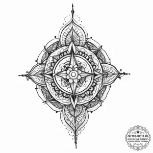 Tattoo sketch blessed creation, tattoo sketch... - эскиз тату (№1756907851_0, 03.09.2025 13:57) — tattoo-photo.ru