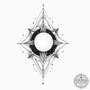 Tattoo sketch cosmic space, concept art for t... - эскиз тату (№1756911596_0, 03.09.2025 14:59) — tattoo-photo.ru