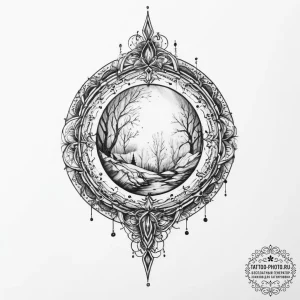 Tattoo sketch opal, artistic tattoo sketch, b... - эскиз тату (№1756912185_0, 03.09.2025 15:09) — tattoo-photo.ru