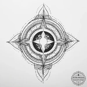 Tattoo sketch cosmic origin, tattoo drawing o... - эскиз тату (№1756913375_0, 03.09.2025 15:29) — tattoo-photo.ru