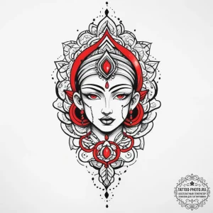 Tattoo sketch sacred representation, tattoo d... - эскиз тату (№1756914438_0, 03.09.2025 15:47) — tattoo-photo.ru