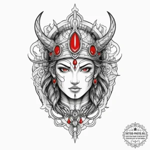 Tattoo sketch avatar na'vi warrior, tattoo dr... - эскиз тату (№1756914851_0, 03.09.2025 15:54) — tattoo-photo.ru