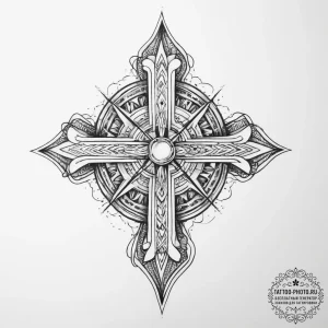 Tattoo sketch cosmic puzzle, tattoo sketch de... - эскиз тату (№1756922854_0, 03.09.2025 18:07) — tattoo-photo.ru