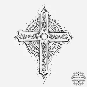 Tattoo sketch cosmic soul, tattoo sketch desi... - эскиз тату (№1756924800_0, 03.09.2025 18:40) — tattoo-photo.ru