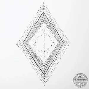 Tattoo sketch geometric curve, concept art fo... - эскиз тату (№1756926361_0, 03.09.2025 19:06) — tattoo-photo.ru