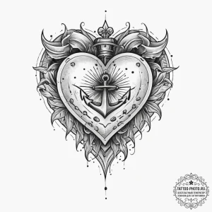 Tattoo sketch heart tattoo, tattoo line art,... - эскиз тату (№1756926556_0, 03.09.2025 19:09) — tattoo-photo.ru