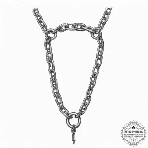 Tattoo sketch chain - эскиз тату (№1756929862_0, 03.09.2025 20:04) — tattoo-photo.ru