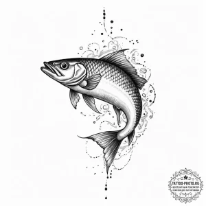 Tattoo sketch herring - эскиз тату (№1756931077_0, 03.09.2025 20:24) — tattoo-photo.ru