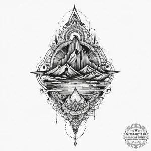 Tattoo sketch palace, tattoo line art, on a c... - эскиз тату (№1756935430_0, 03.09.2025 21:37) — tattoo-photo.ru