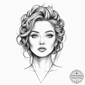 Tattoo sketch divine scene, tattoo drawing ou... - эскиз тату (№1756939570_0, 03.09.2025 22:46) — tattoo-photo.ru