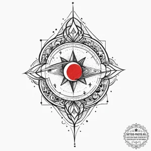 Tattoo sketch cosmic existence, tattoo sketch... - эскиз тату (№1757004622_0, 04.09.2025 16:50) — tattoo-photo.ru